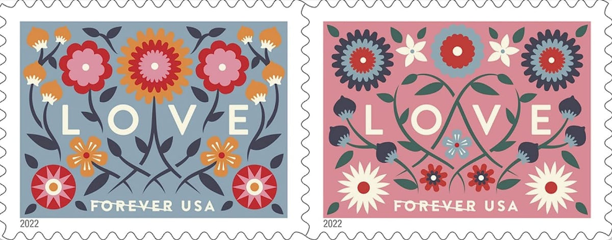 2022 Love Forever Postage Stamps