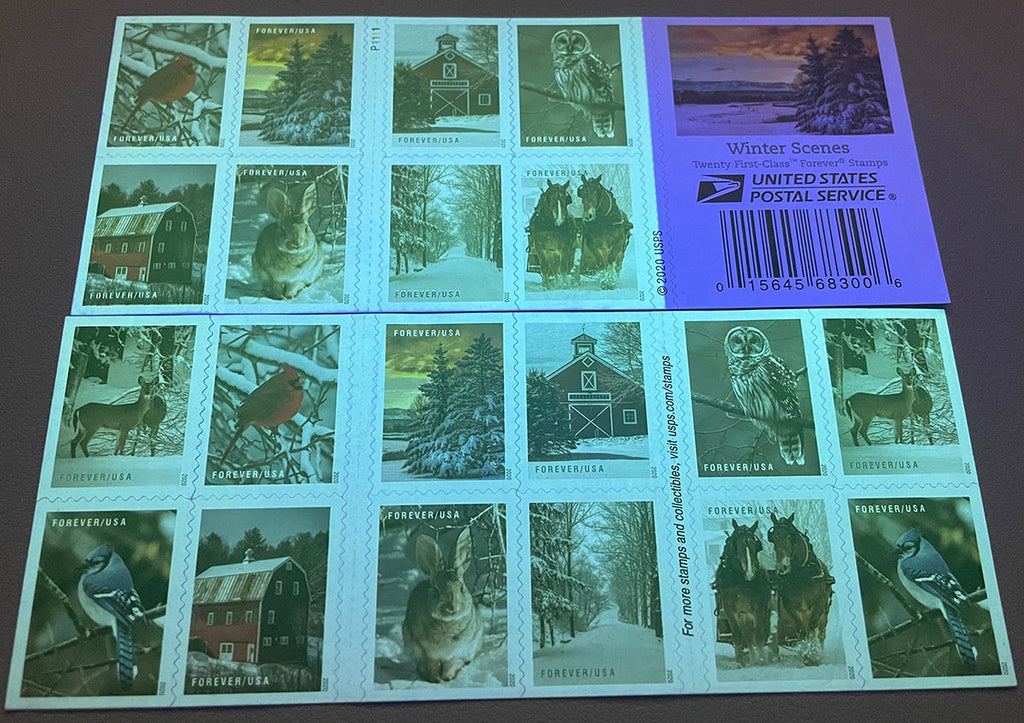 2020 Winter Scenes Forever Postage Stamps