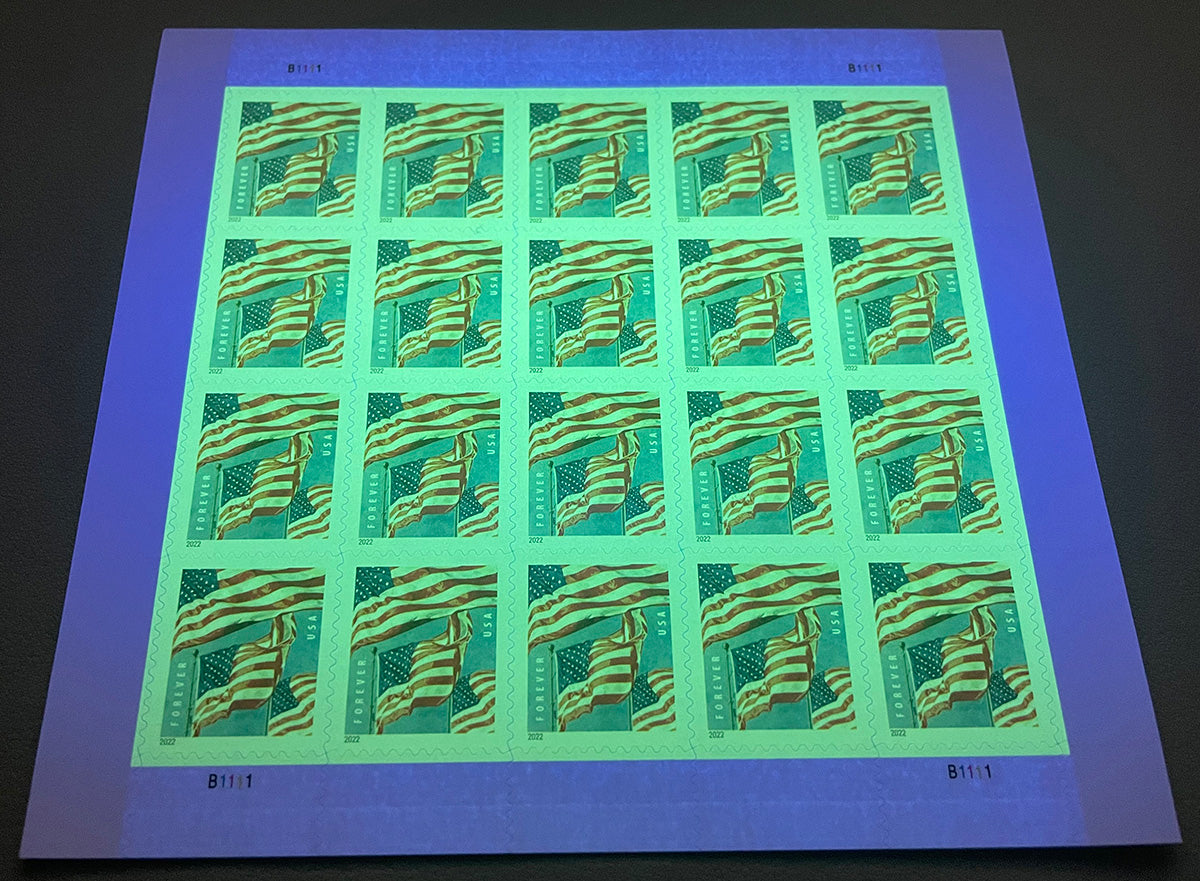 2022 US Flags Forever Postage Stamps available in Sheets and Coils