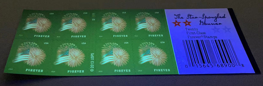 2014 Star-Spangled Banner Fireworks Forever Postage Stamps