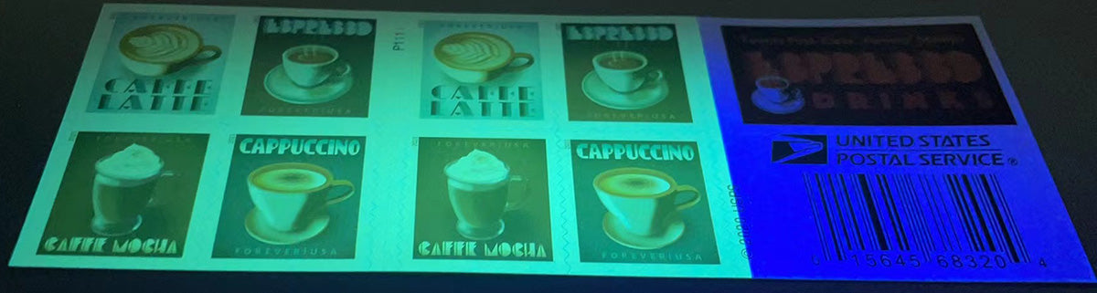 2021 Espresso Drinks Coffee Forever Postage Stamps