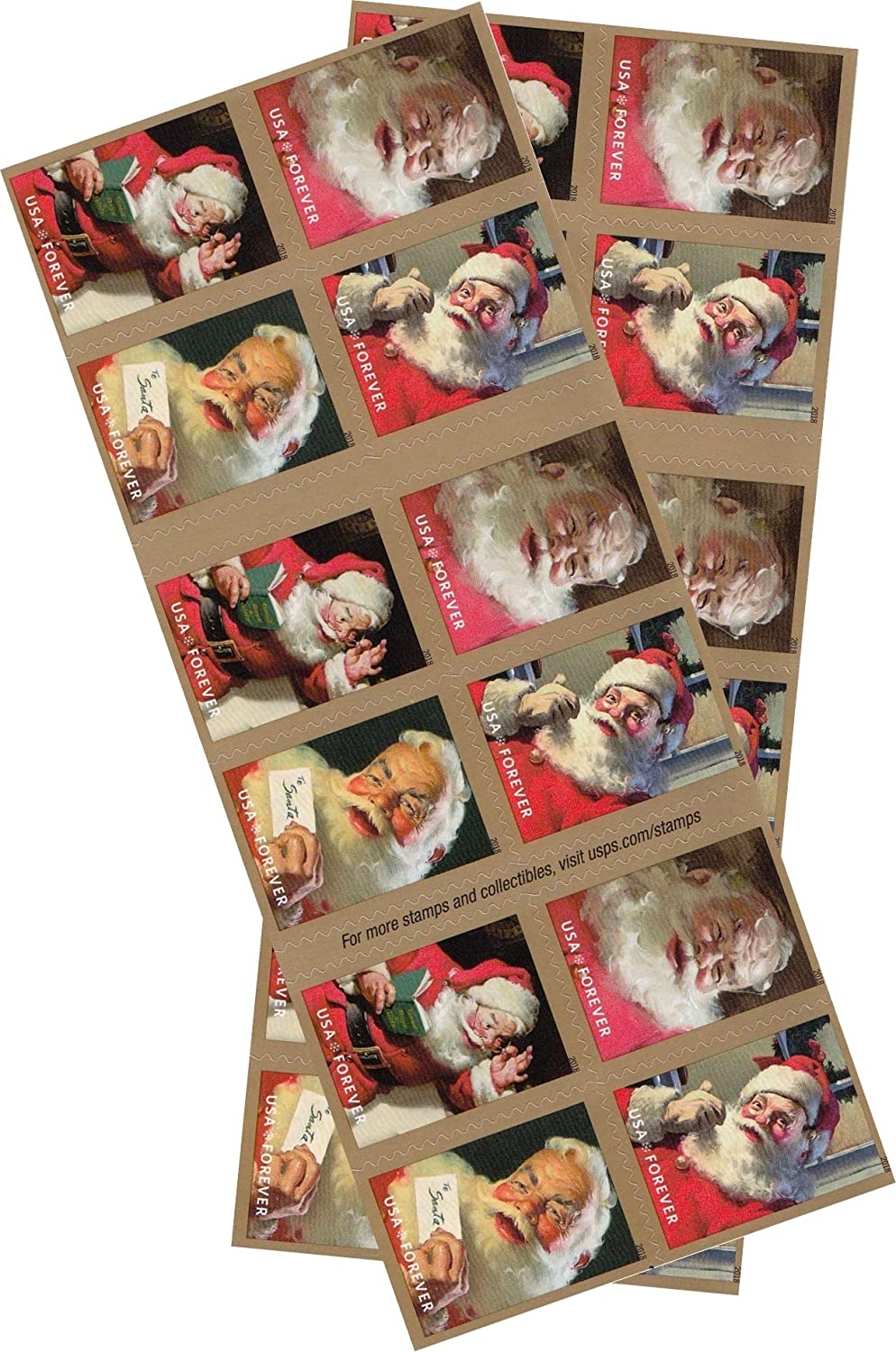 2018 Sparkling Holidays Santa Christmas