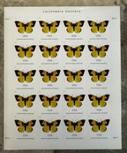 2019 California Dogface Butterfly Forever Postage Stamps
