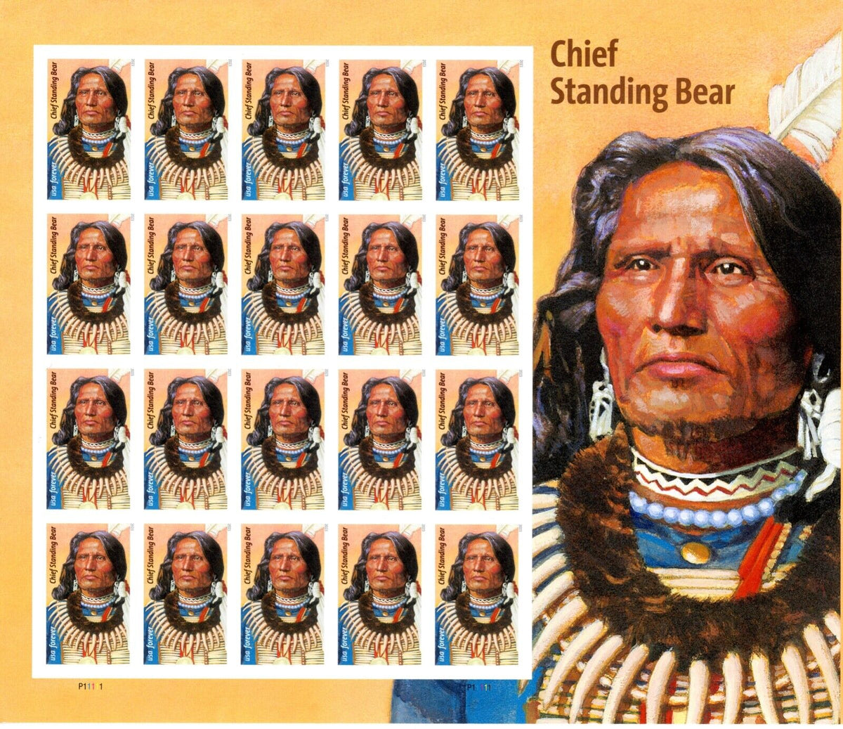 2023 Chief Standing Bear Forever Postage Stamps