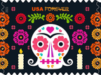 2021 Day of the Dead Forever Postage Stamps