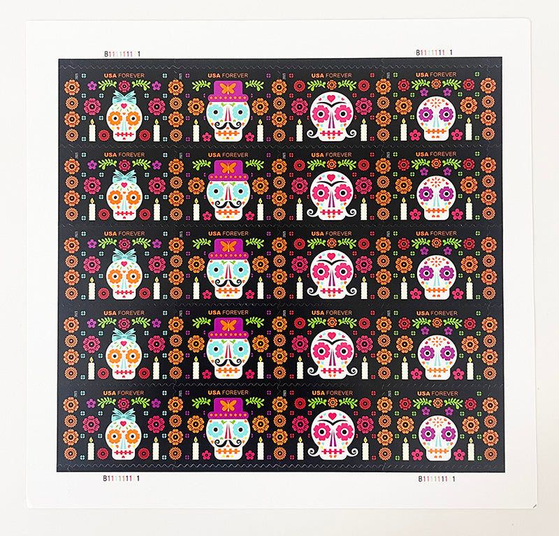 2021 Day of the Dead Forever Postage Stamps