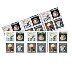 2021 Espresso Drinks Coffee Forever Postage Stamps