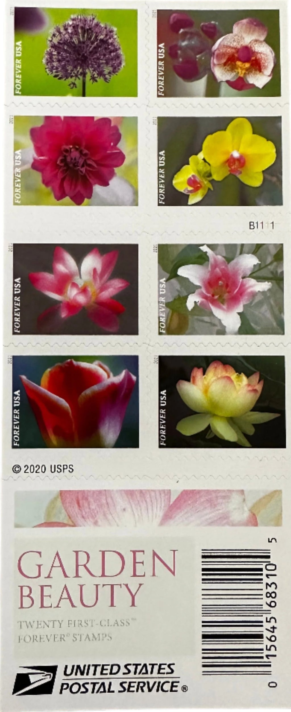 2021 Garden Beauty Forever Postage Stamps