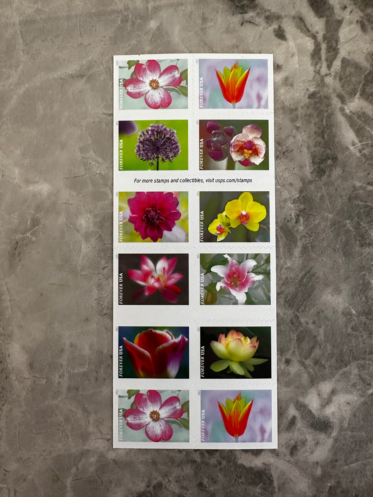 2021 Garden Beauty Forever Postage Stamps