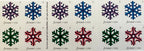 2015 Geometric Snowflakes Forever Postage Stamps