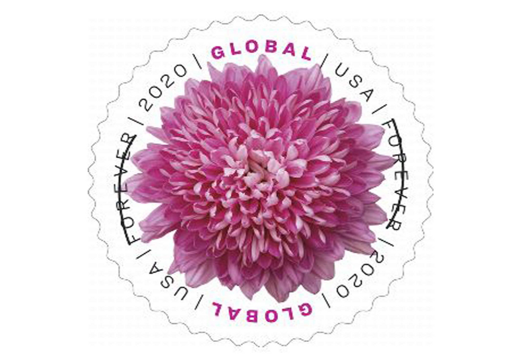 2020 Global Chrysanthemum International Forever Stamps