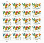 2021 Happy Birthday Forever Postage Stamps