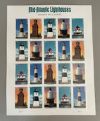 2021 Mid Atlantic Lighthouses Forever Postage Stamps