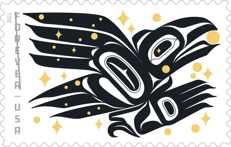 2021 Raven Story Forever Postage Stamps
