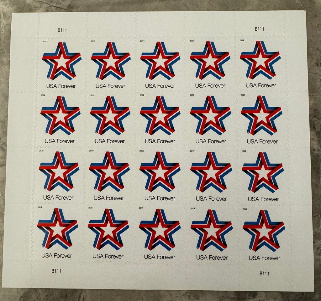 2019 Star Ribbon Forever Postage Stamps