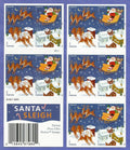 2012 Santa and Sleigh Forever Postage Stamps