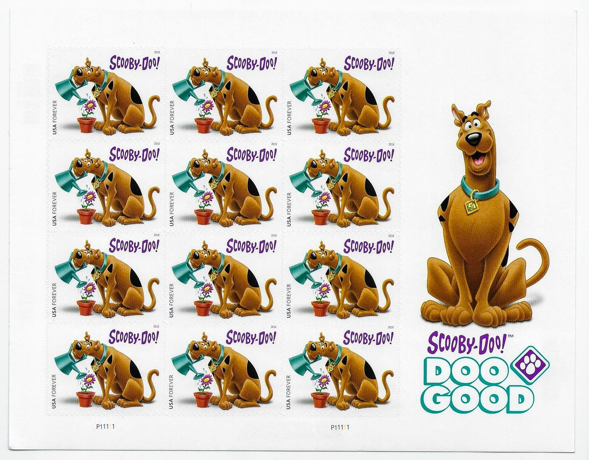 2018 Scooby-Doo! Forever Postage Stamps