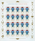 2021 Year of the Ox Celebrates Lunar New Year Forever Postage Stamps