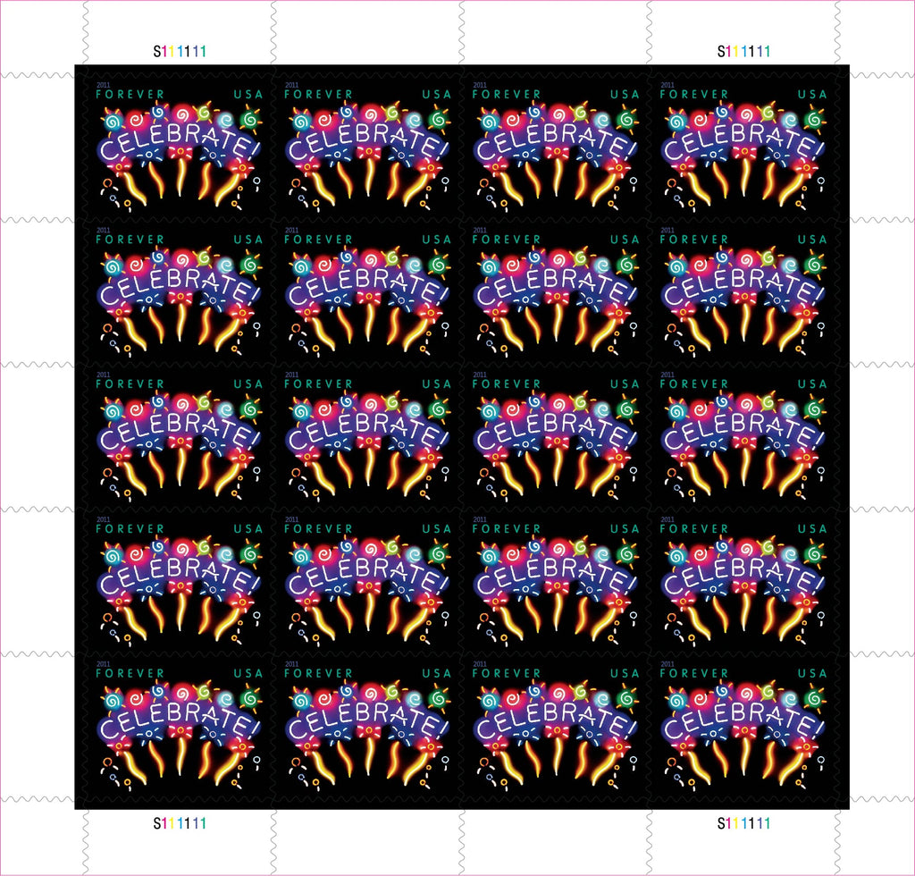 2011 Celebrate Forever Postage Stamps