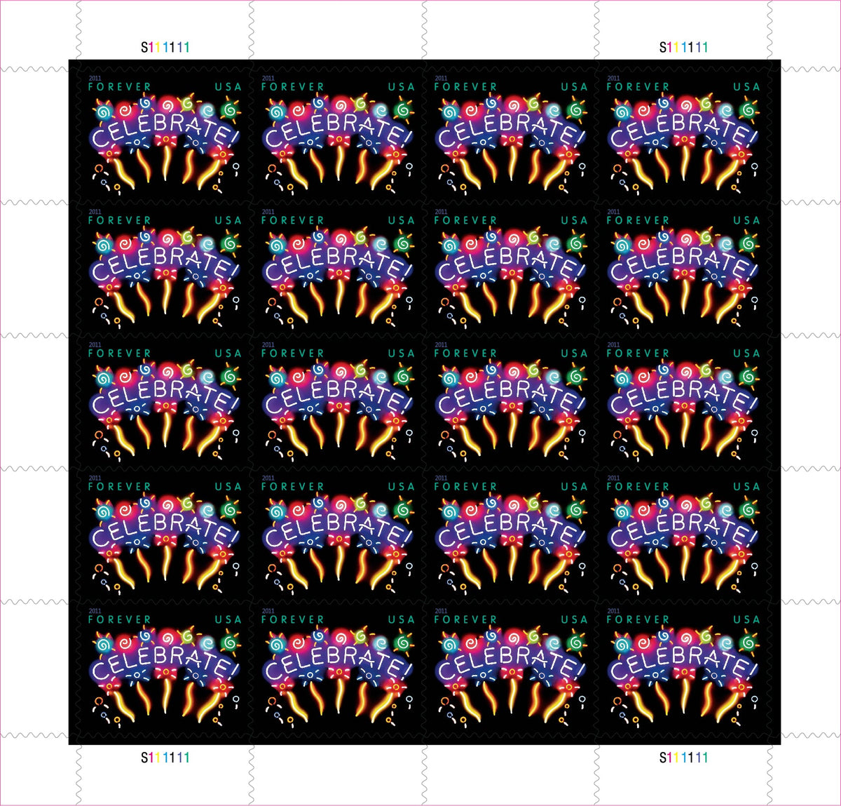 2011 Celebrate Forever Postage Stamps