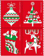2020 Holiday Delights Christmas Forever Postage Stamps